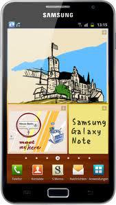 Смартфон Samsung Galaxy Note GT-N7000 Blue - Балашов